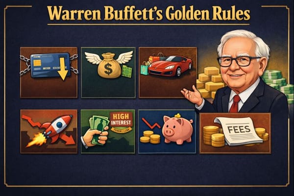 वॉरेन बफे यांचे financial habits चे 5 नियम !!